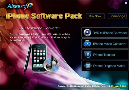 iphone software pack